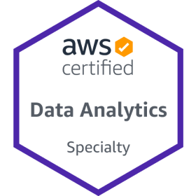 AWS certified - Data Analytics